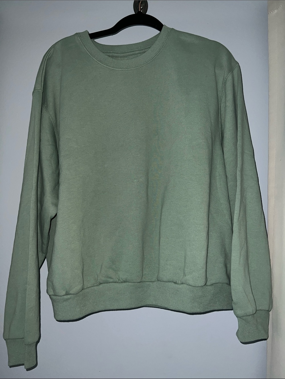 Hollister Sage Green Crewneck Pullover